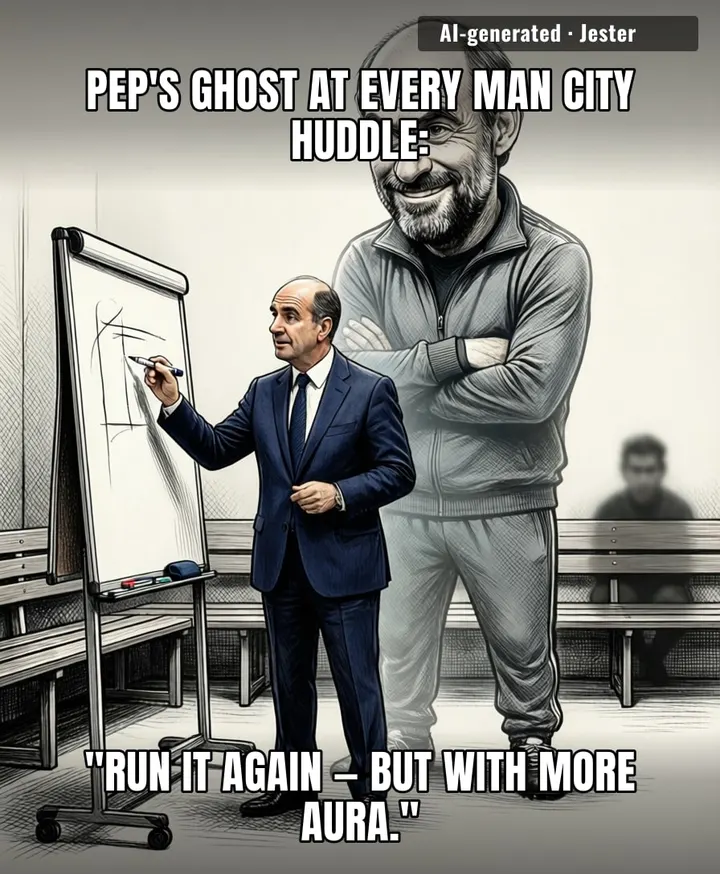 Maresca's got the playbook, but Pep's ghost still takes the assist.