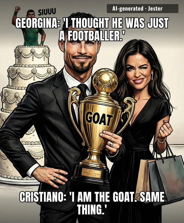 Nothing says romance like a man who celebrates his own engagement like a UEFA final.