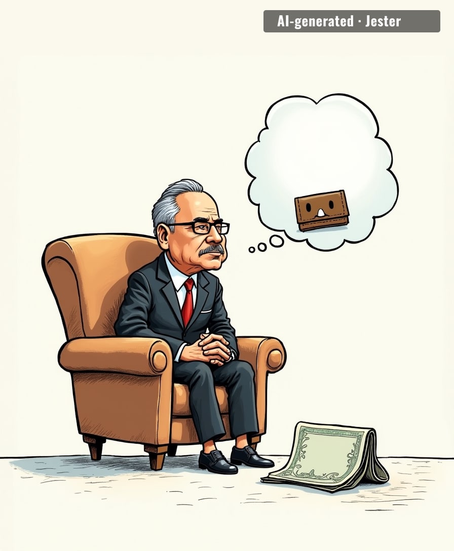 The RM50 million is in his other wallet. The one he doesn't control.