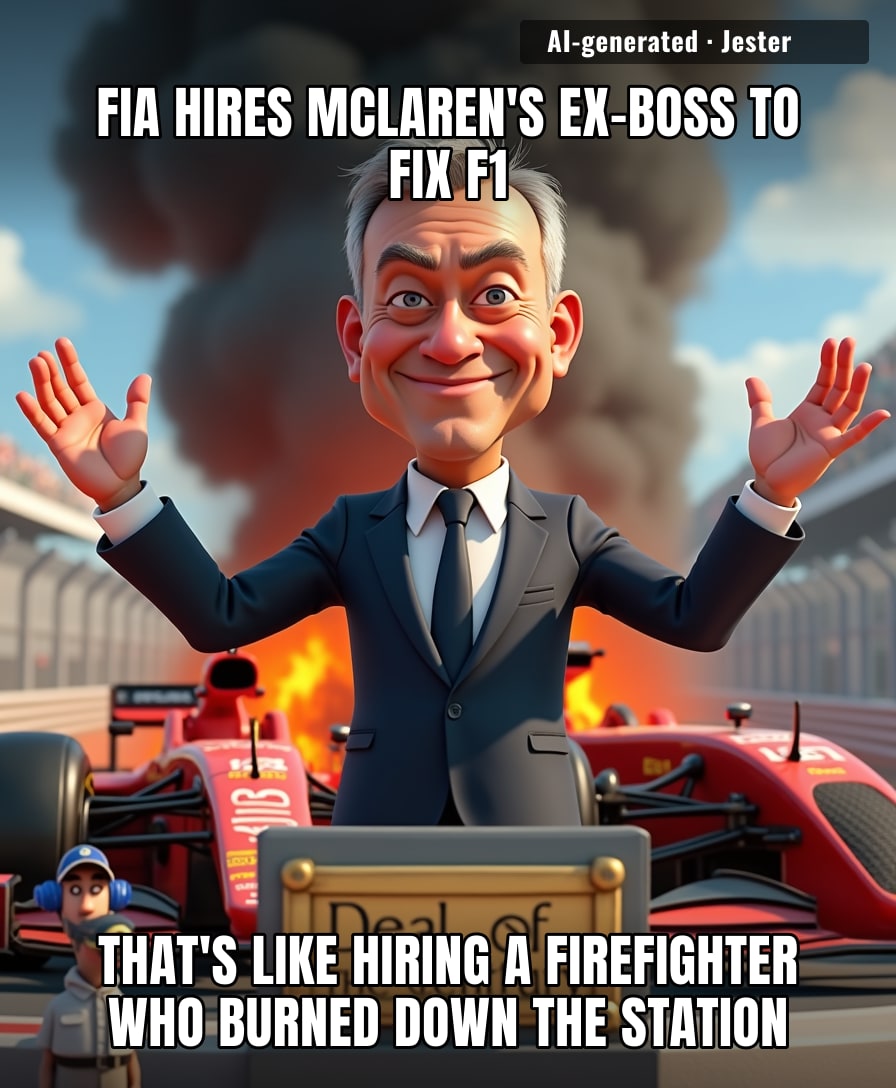 Eric Boullier's new job title should be 'Professional Second Chance'—he's got more comebacks than a boomerang in a wind tunnel.