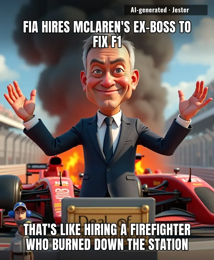 Eric Boullier's new job title should be 'Professional Second Chance'—he's got more comebacks than a boomerang in a wind tunnel.