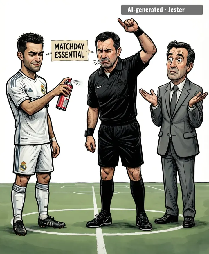 La Liga: where the assist leader is now a can of capsaicin.