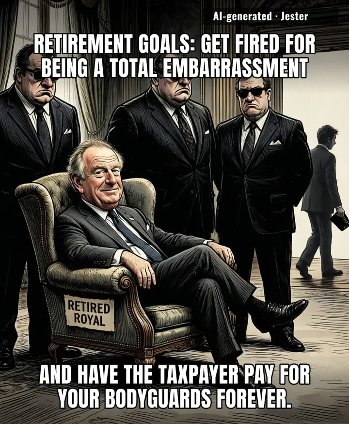 The British monarchy really turned 'you're fired' into a VIP loyalty rewards program.
