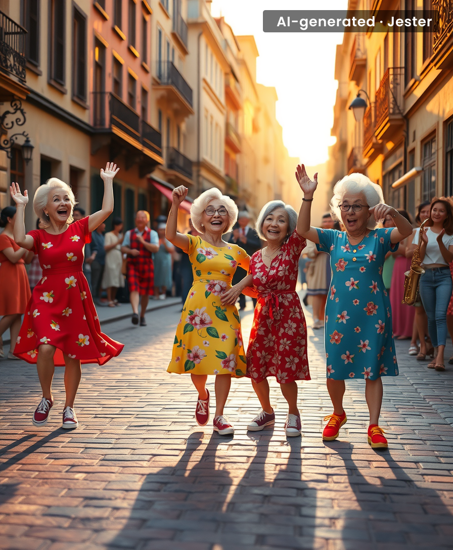 Forget retirement homes – these grannies are running the viral dance studio on the high street.