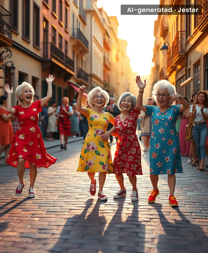 Forget retirement homes – these grannies are running the viral dance studio on the high street.
