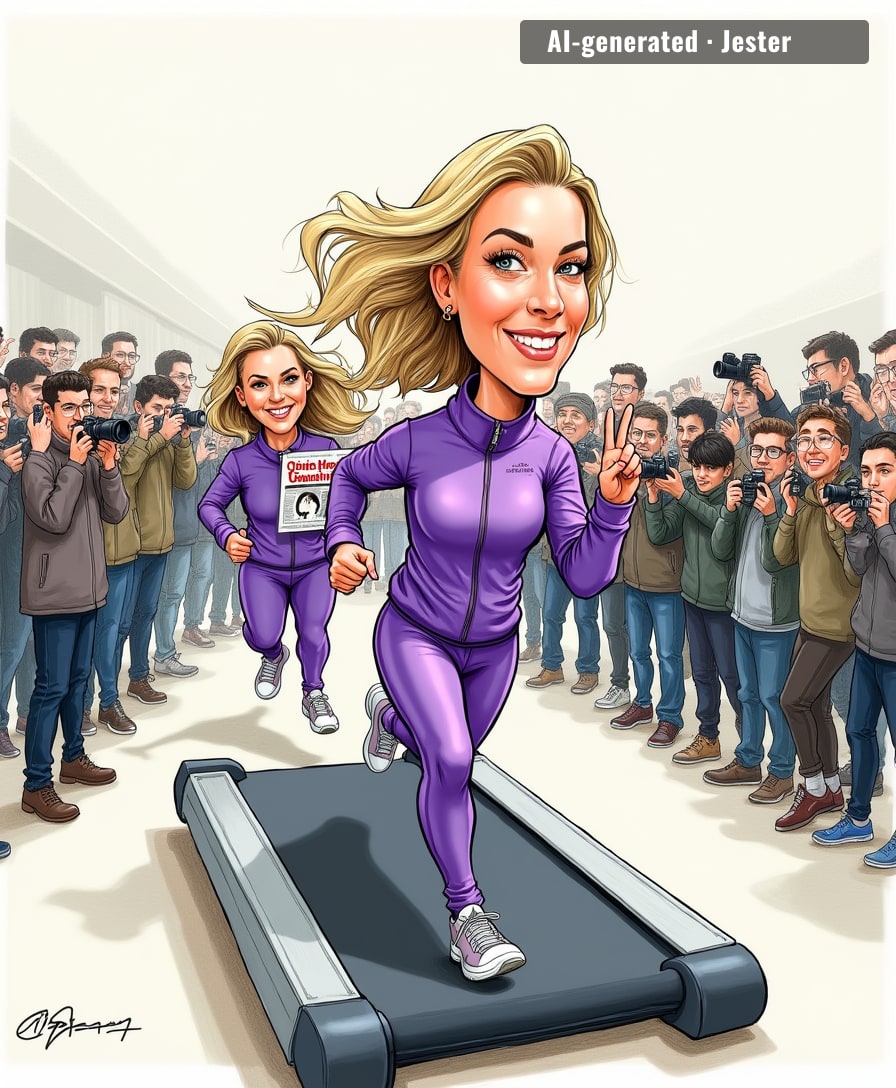 At 45, Sheridan Smith has discovered the ultimate workout: dodging questions about her fitness routine.