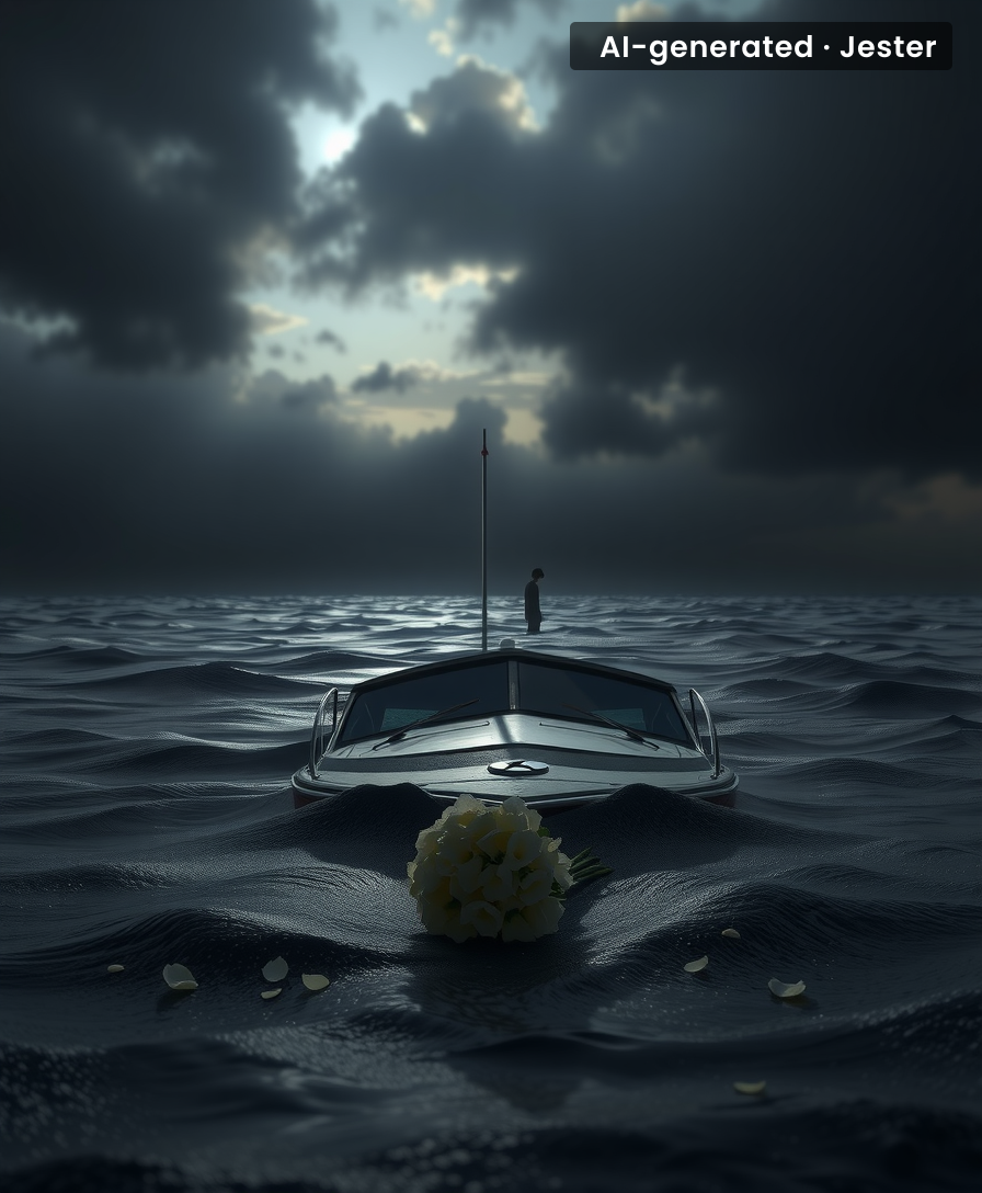 A simple goodbye at sea ended in devastating loss.