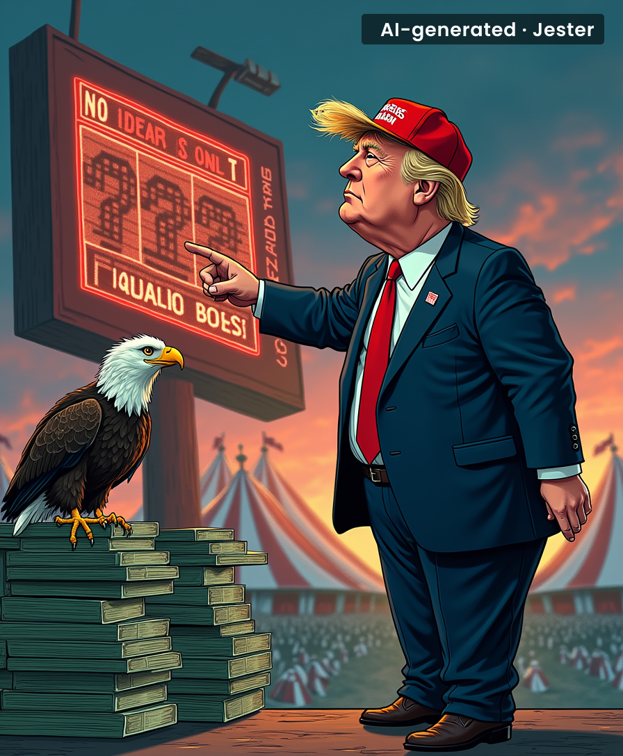 Apparently, 'noncitizen' is now code for 'anyone who didn't clap loud enough at the rally'.