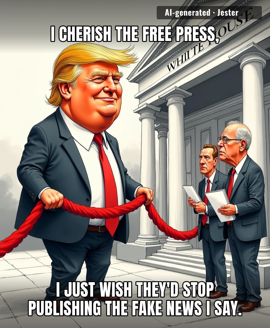 The only thing Trump hates more than a lie is a quote.