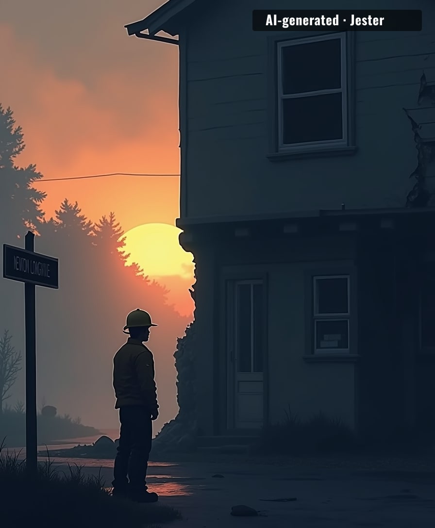 A community shaken by a sudden blast, a reminder of the fragility of everyday safety.