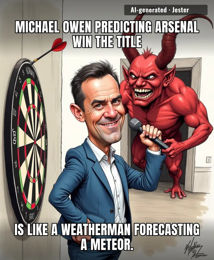 Owen's title predictions have the same hit rate as a broken clock, but at least the clock is right twice a day.
