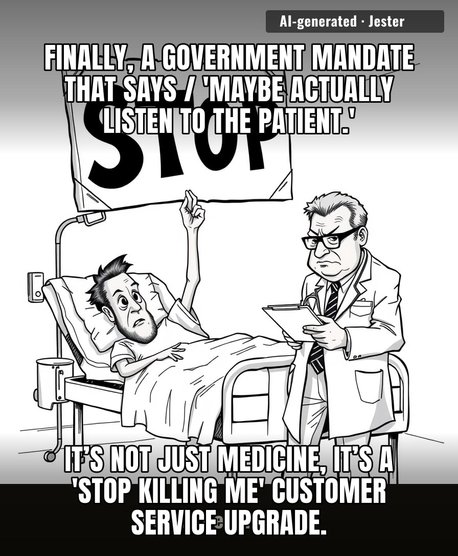 The NHS had to invent a legal status called 'Martha’s Rule' just to stop doctors from treating 'I’m dying' as a polite suggestion.
