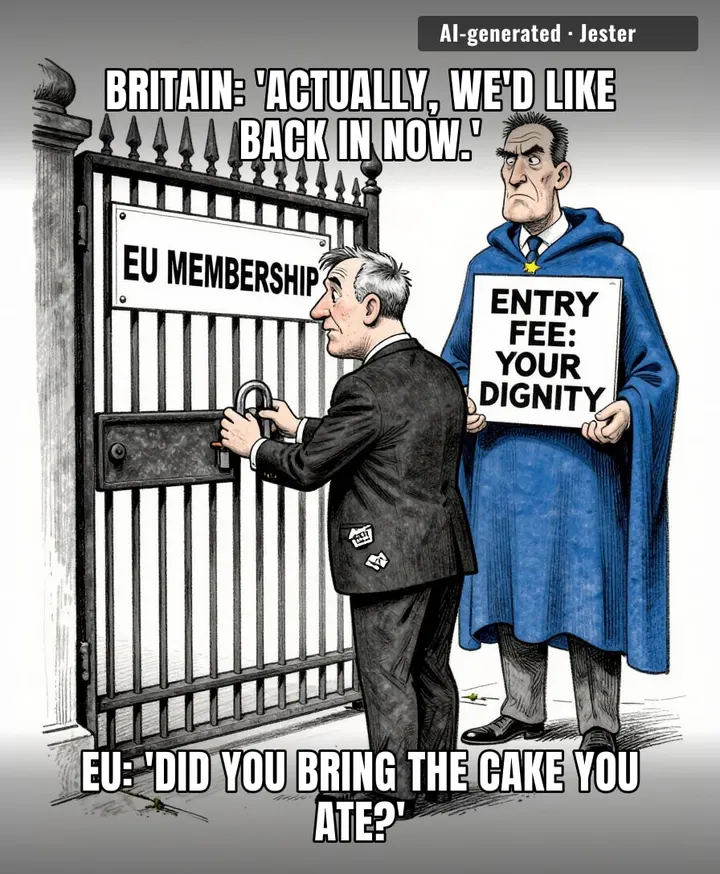 brexit was just an elaborate way to walk through the door twice.