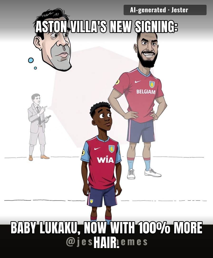 Every young striker is the next Lukaku until they play one Premier League game.