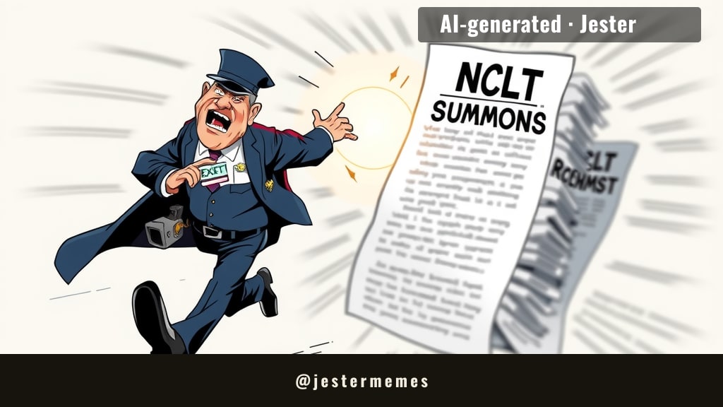 The fastest the police have ever moved is away from a court summons.