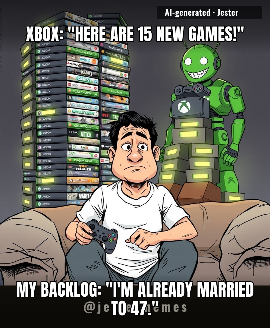 Xbox's new catchphrase should be 'Start more, finish never'.