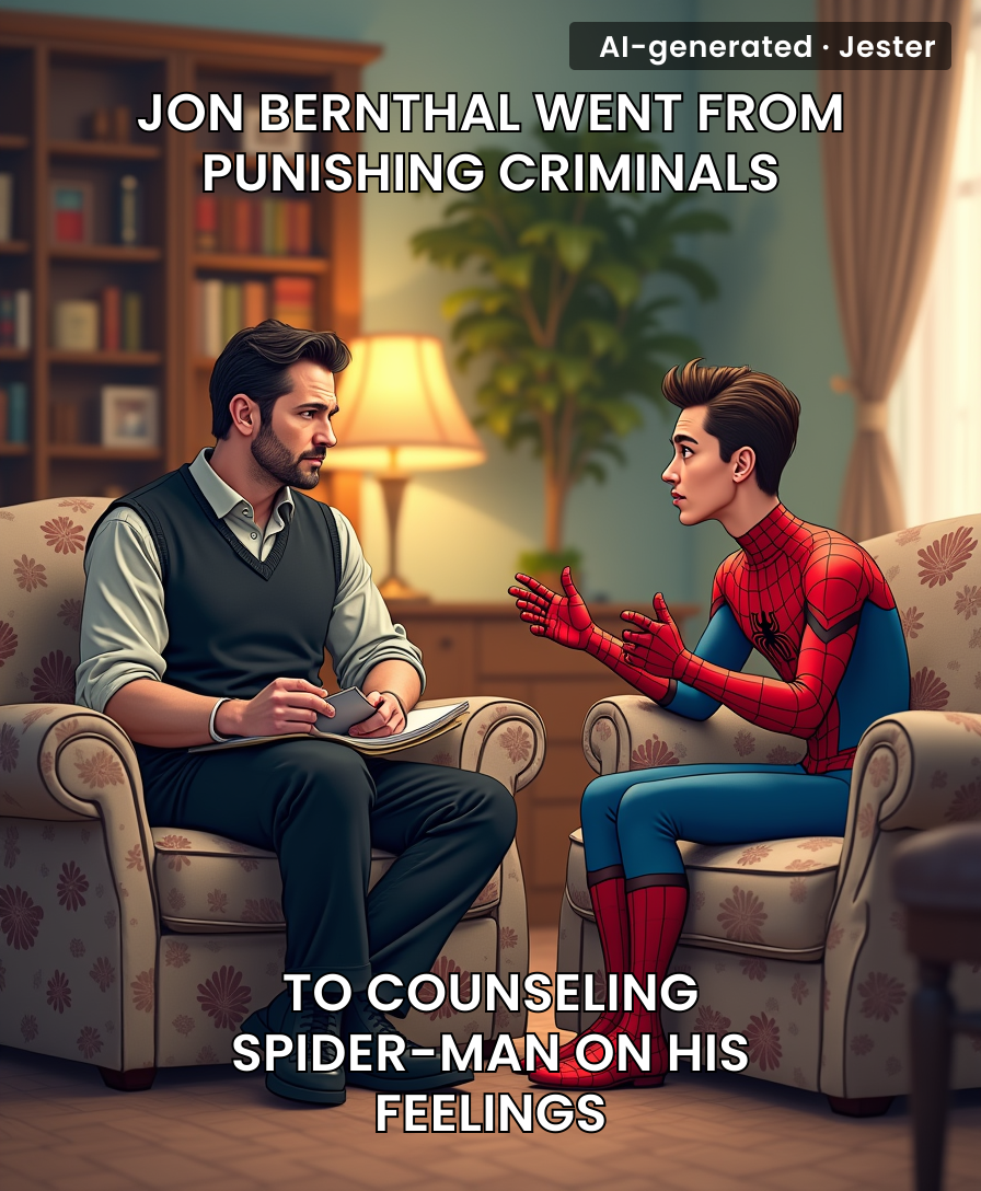 The Punisher is now basically a therapy dog for the Avengers.