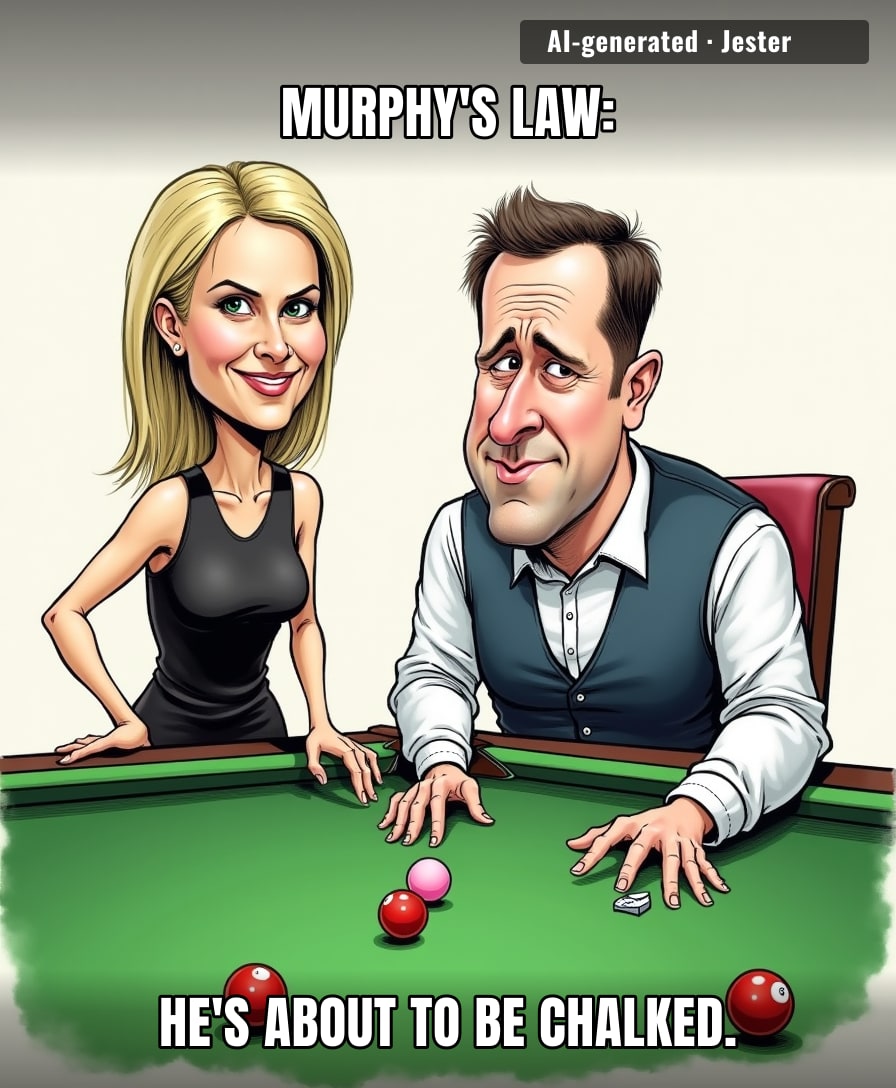 Nothing says 'British Open' like watching a man get systematically dismantled by a woman named Reanne.