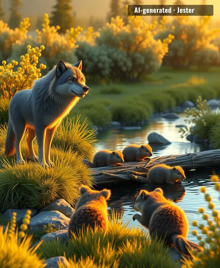 Wolves got a new job title: watershed managers, unpaid.