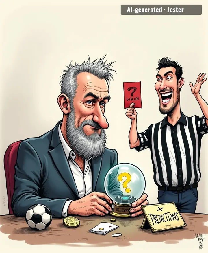 Shearer's predictions are so bad, even the coin he flips apologizes to the other coin.