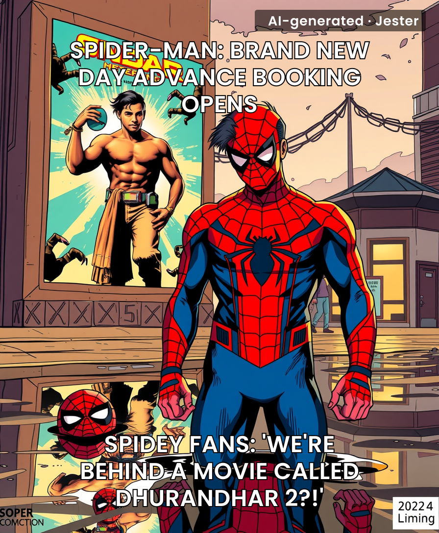 Tom Holland's Spider-Man just got out-booked by a movie whose trailer likely has more dance numbers than plot.