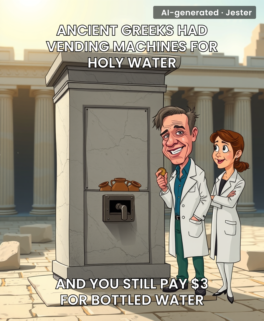 Swipe your card for the gods — ancient vending machines were just the first in-app purchase.