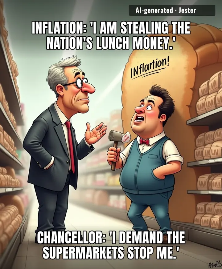 Nobody is better at fighting inflation than a politician who refuses to touch interest rates and asks the grocery store manager to take the fall instead.