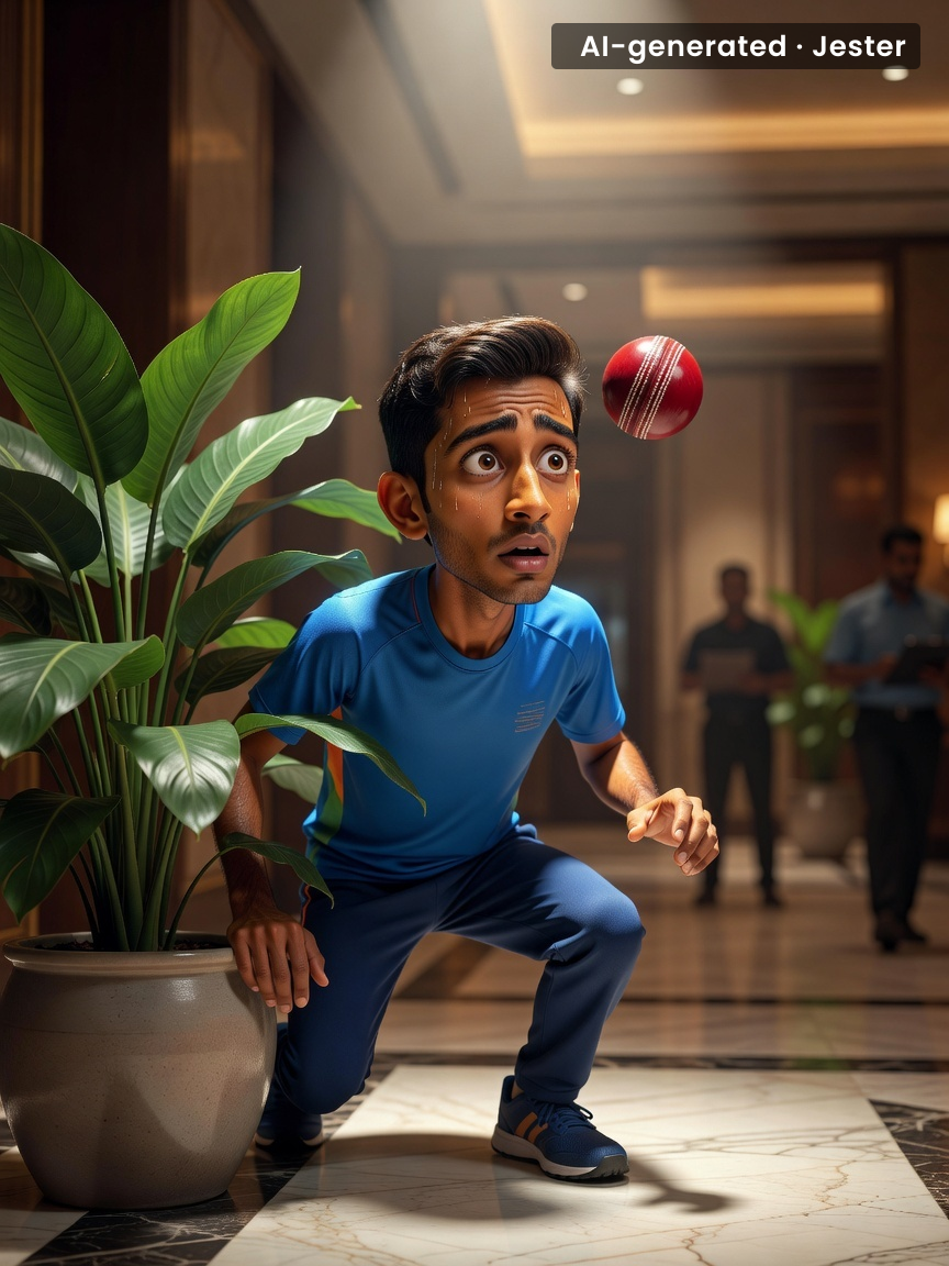 The only thing shorter than those balls is his international career.