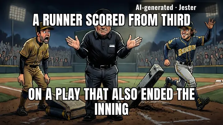 baseball: the only sport where the rulebook says 'we'll figure it out' in 14 different fonts