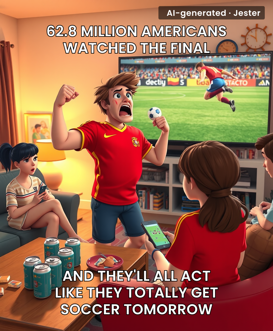 62.8M watched — and every single one will spend Monday explaining offside like they discovered it.
