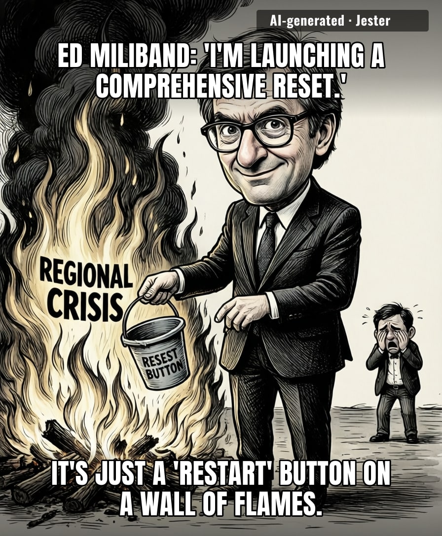 Nobody is impressed by a diplomat showing up to a forest fire with a cup of lukewarm water and a press release.