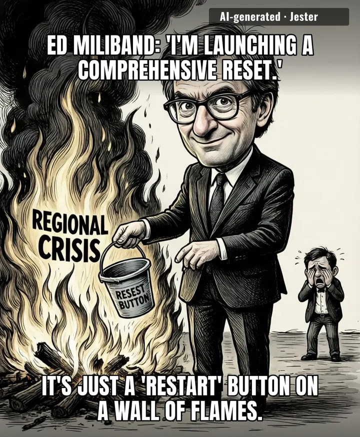 Nobody is impressed by a diplomat showing up to a forest fire with a cup of lukewarm water and a press release.