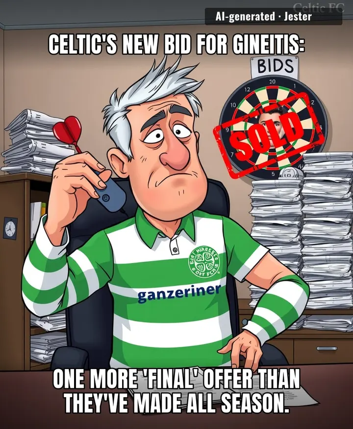Celtic's transfer strategy: throw enough darts at the board and eventually one hits a Lithuanian.