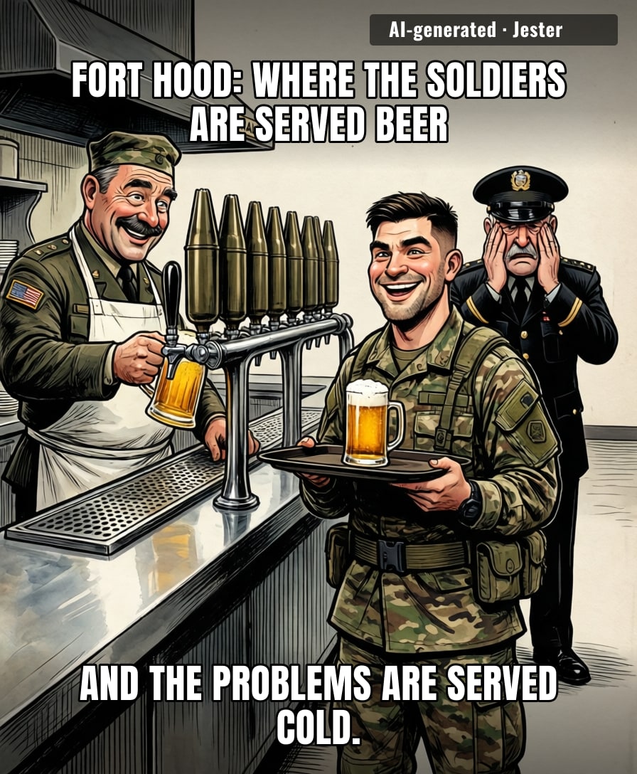 Finally, a military innovation that'll boost morale and DUI rates in equal measure.