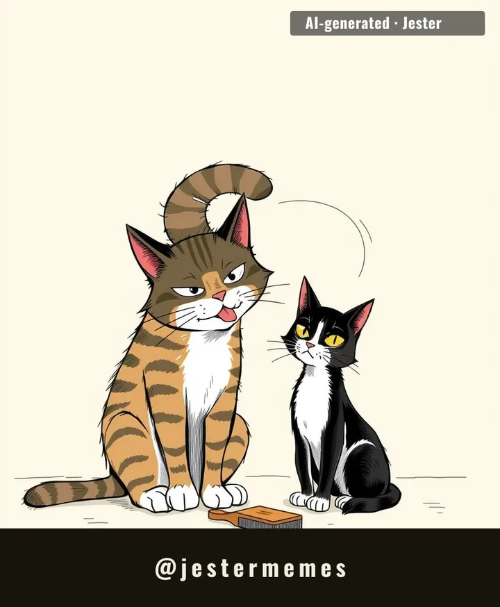Cats spend up to half their waking hours grooming each other — and the cat who receives the most licks is usually the one who starts the fewest fights.