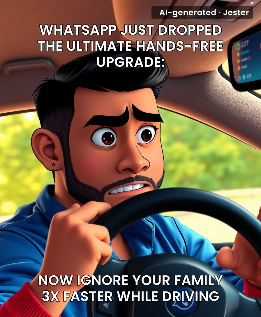 Finally, a way to reply 'k' to your mom without taking your hands off the wheel.
