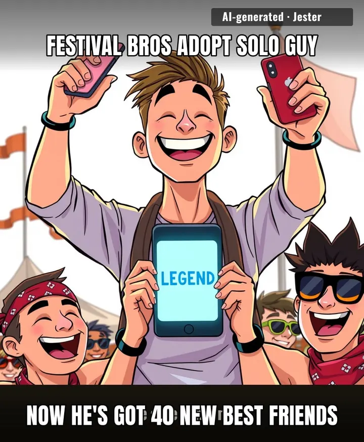 One stranger's group chat just gained 40 members, and the group chat name is 'Legend'.