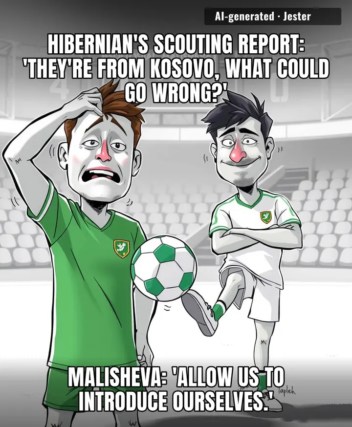 Nobody told Hibernian that 'small club' wasn't a score prediction.
