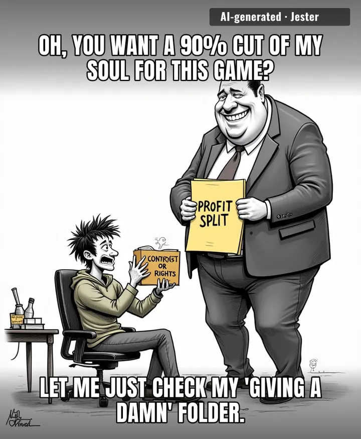 Publishers treat indie devs like a first date where they expect you to pay for dinner, bring the wine, and do all the cooking.