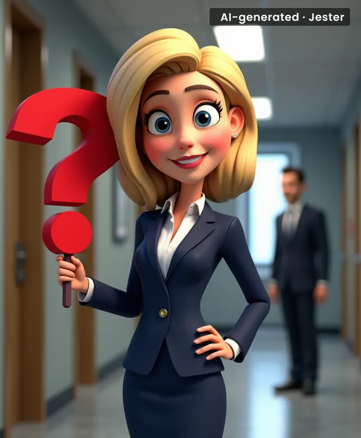 Turns out 'happy to answer any question' is code for 'please don't ask me about the emails.'