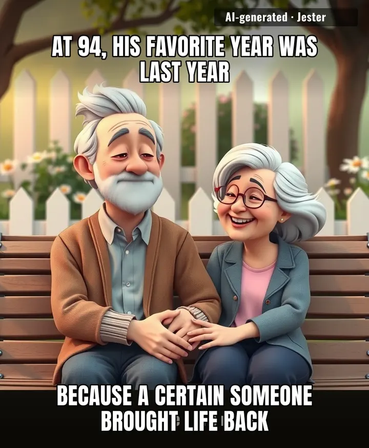 At 94, his favorite year was last year—love really does hit different when you've had time to practice.