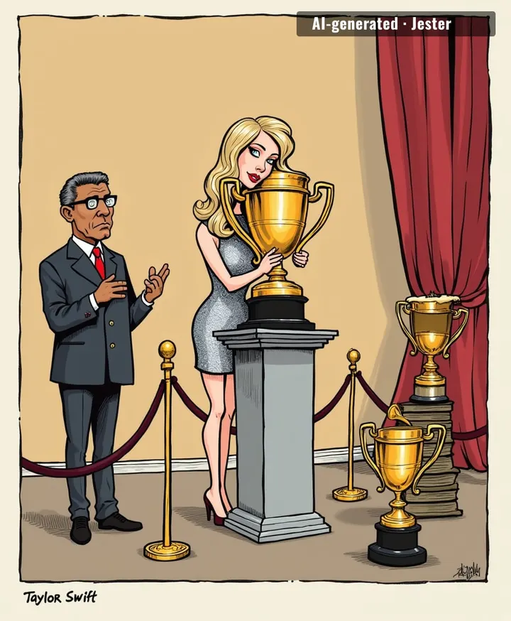 the VMAs really said 'you know what's missing? more Taylor Swift trophies.'