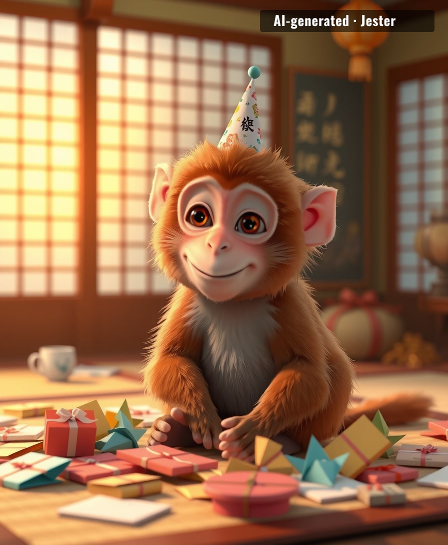 Punch the monkey proves that all you need for a great birthday is a cute face and a mailing address.