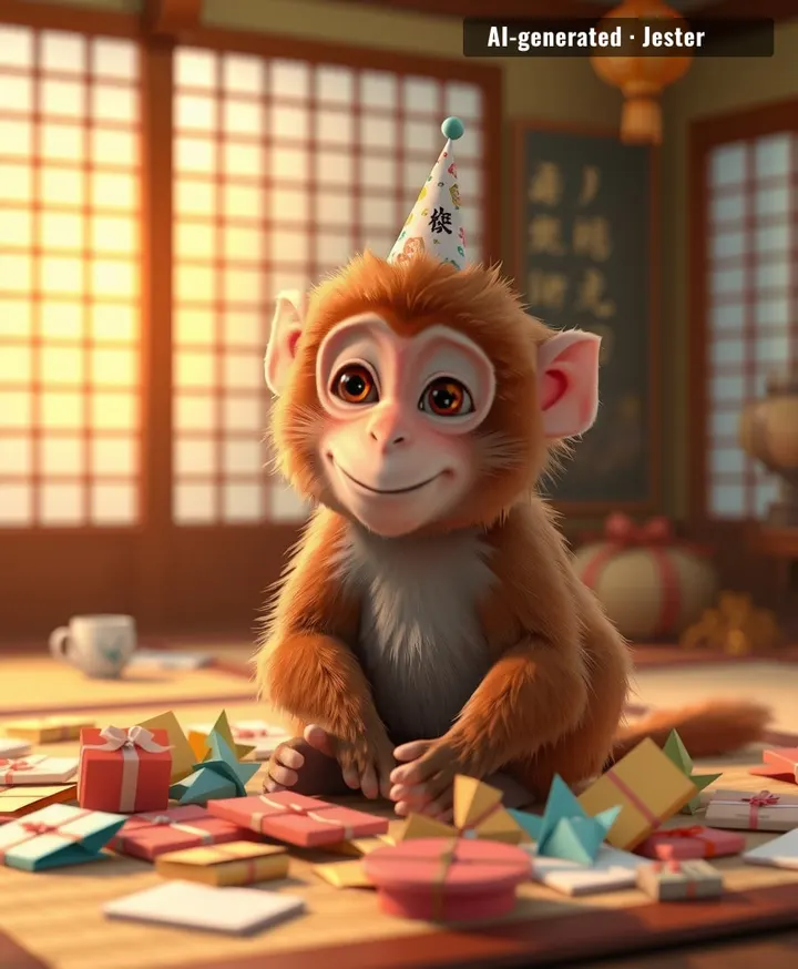 Punch the monkey proves that all you need for a great birthday is a cute face and a mailing address.