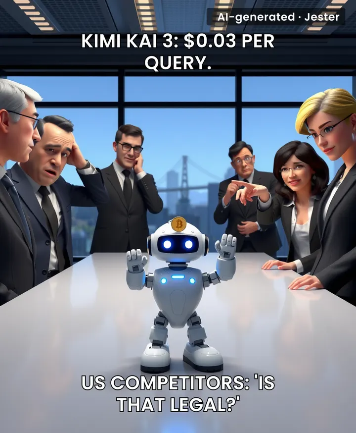 Silicon Valley's existential crisis: a Chinese AI that actually works for pennies.