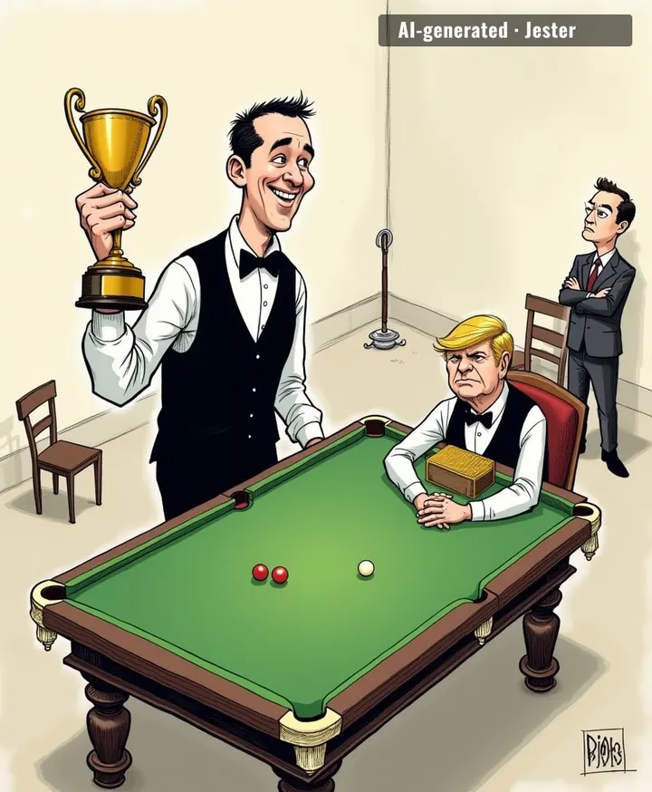 Jak Jones beating Judd Trump is the snooker equivalent of your little brother winning the family Monopoly game — except the board is worth millions and the loser is crying into his waistcoat.