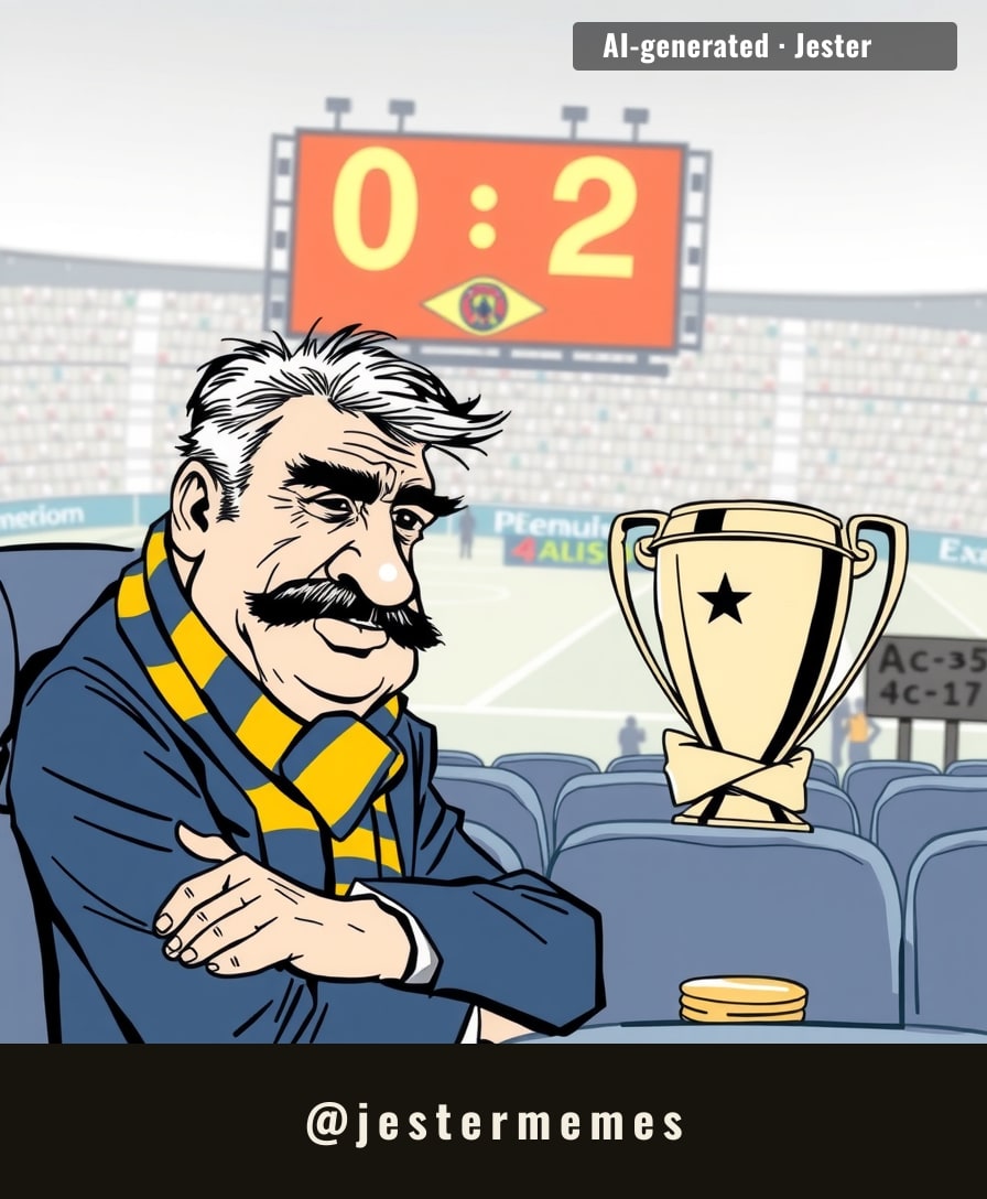 Fenerbahçe's Champions League hopes are like my gym membership—renewed every year, dead by February.