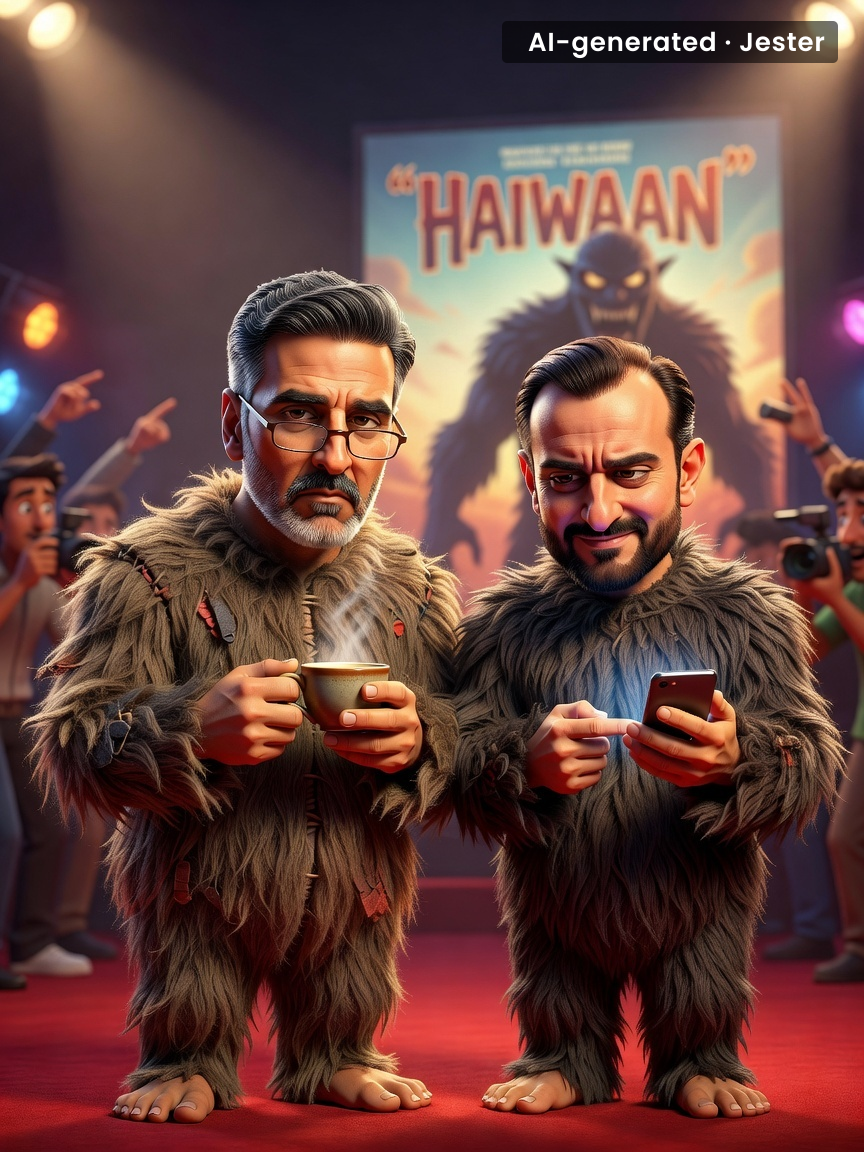 The only thing fiercer than the 'Haiwaan' first look is the combined age of its leads.