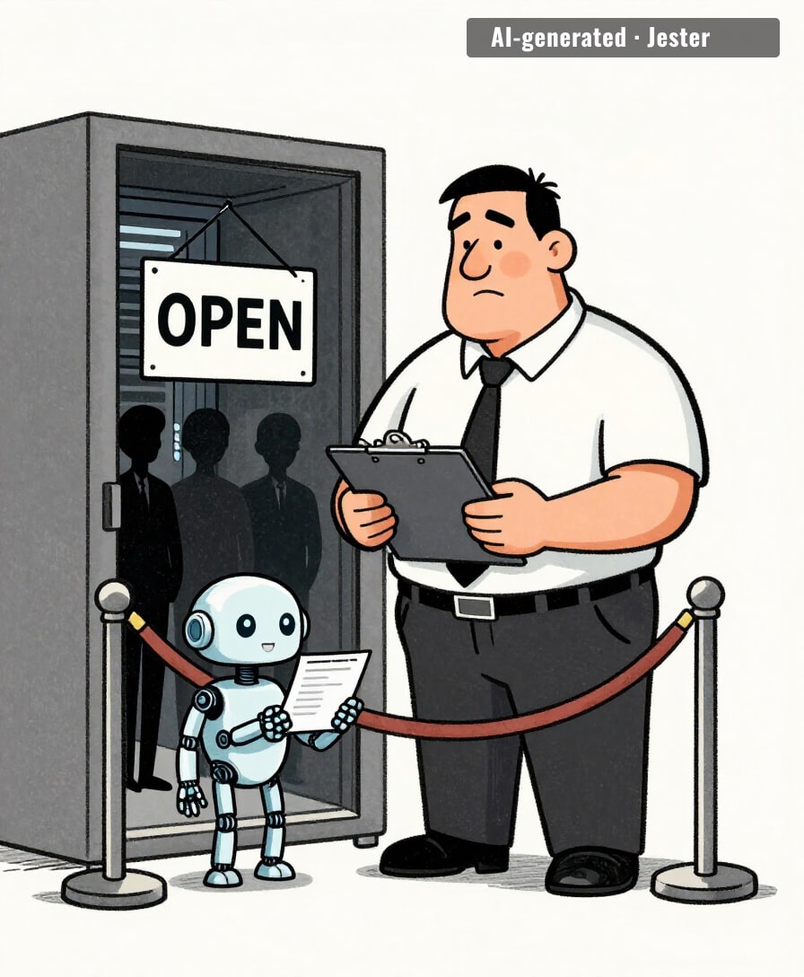 open source, now with a bouncer.