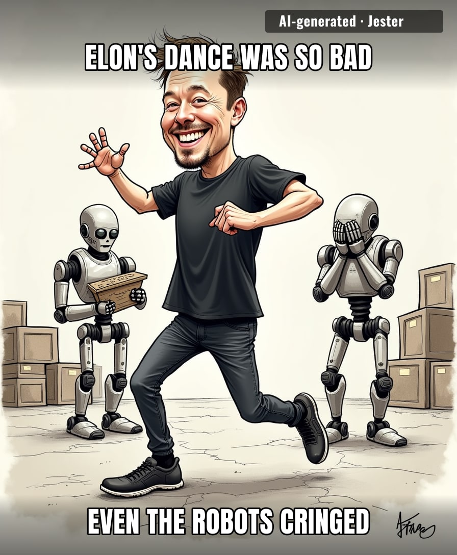 That's what happens when you have billions of dollars but still can't buy a single ounce of rhythm.